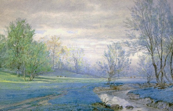 Spring, Germantown by William Trost Richards